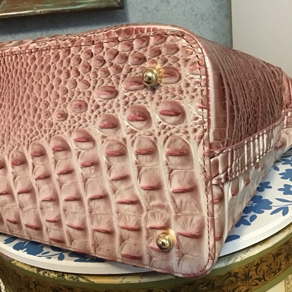 Brahmin Lrg Duxbury satchel in pink icing 🧁 - Picture 10 of 16